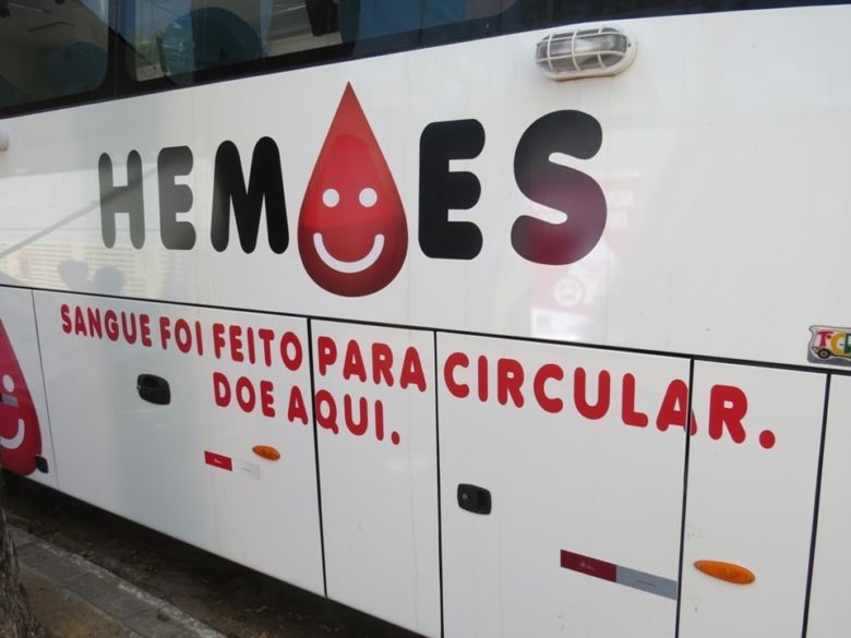 Hemoes Ônibus - Ônibus de Coleta Externa do Hemoes percorrerá municípios do ES durante pandemia