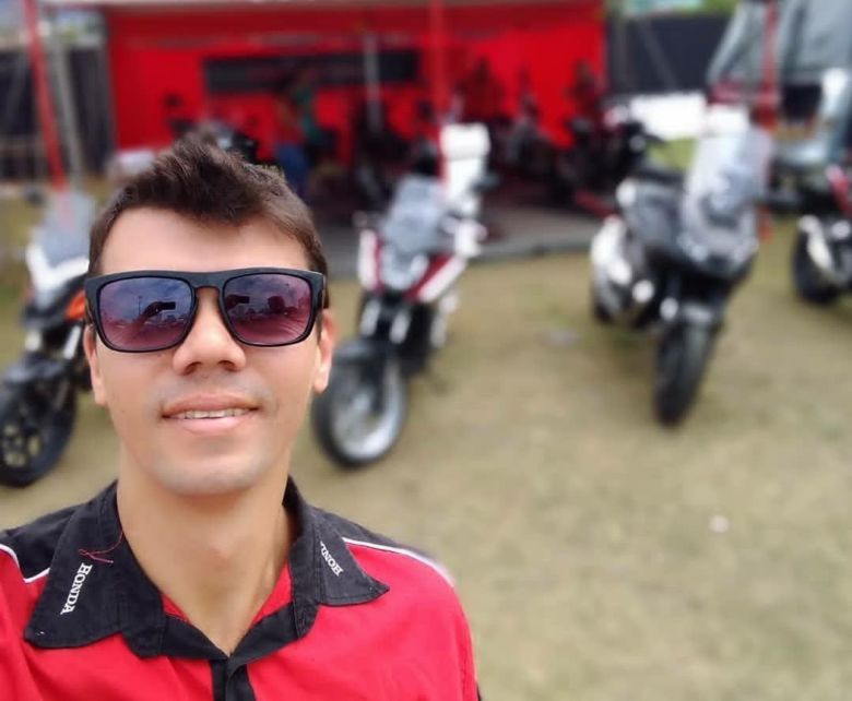 Motociclista que acidentou-se em Guarapari arrecada doações para arcar com tratamento