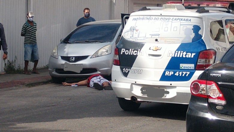 homicidiomuquiçaba - Policiais civis de Guarapari prendem suspeito do homicídio em Muquiçaba