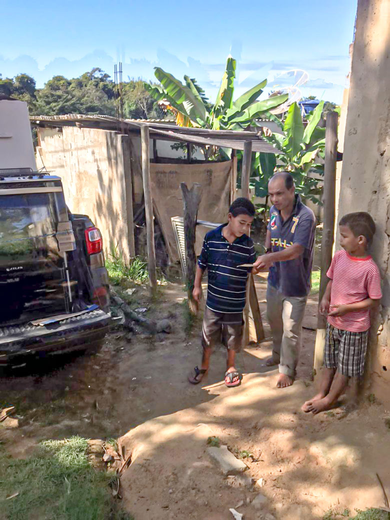 Psicóloga de Guarapari cria campanha para ajudar família do bairro Condados
