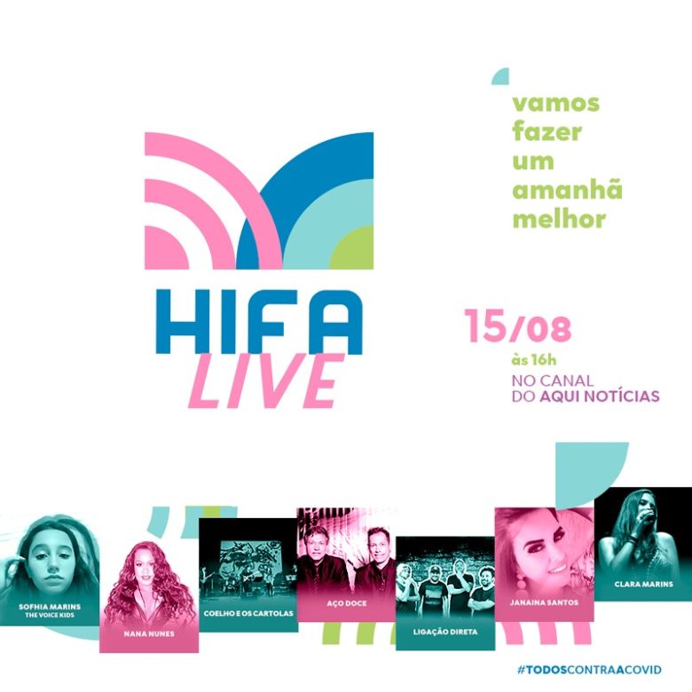 HIFA promove live solidária para aquisição de equipamentos