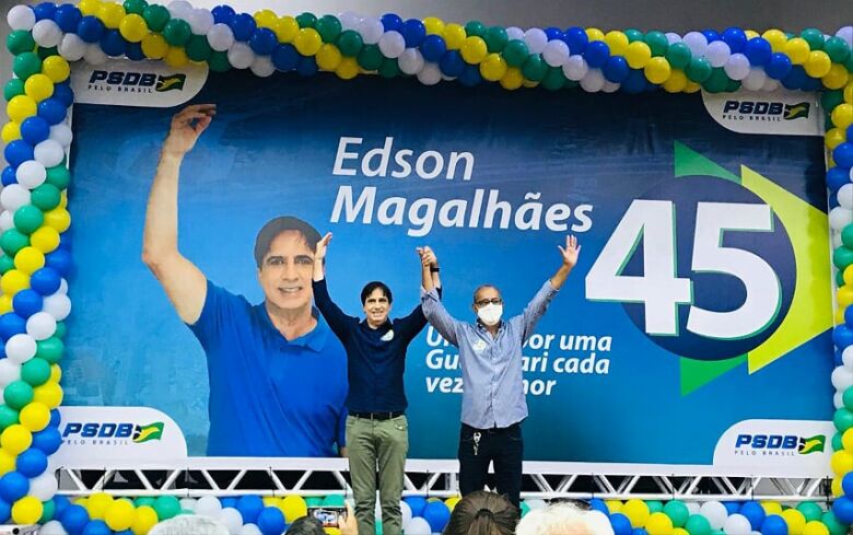Edson e o vice - Convenções confirmam Edson Magalhães e Carlos Von na disputa pela Prefeitura de Guarapari