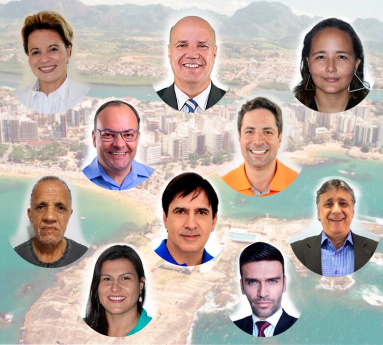 candidatos 10 - Eleições 2020: 10 nomes foram confirmados para a disputa pela Prefeitura de Guarapari