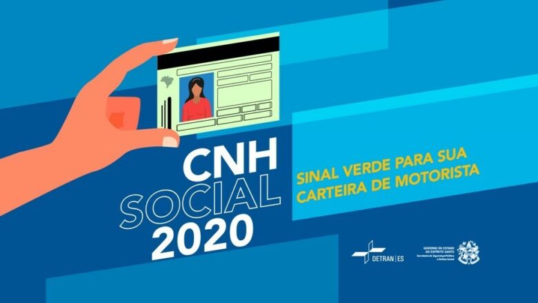 imagem cnh social 2020 - CNH Social: ES oferece 4.500 vagas com foco na qualificação profissional