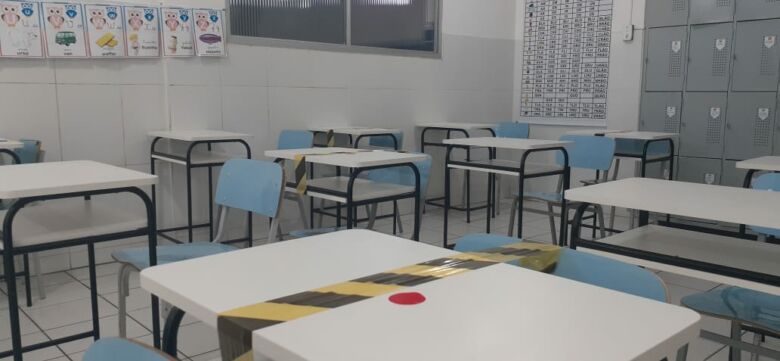 Escola Rui Barbosa faz completa adaptação para o retorno às aulas presenciais