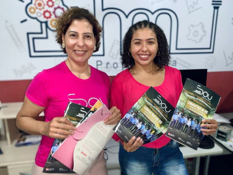 elisa santos e larissa revista sou - Nova edição impressa da revista ‘Sou’ é distribuída em Guarapari