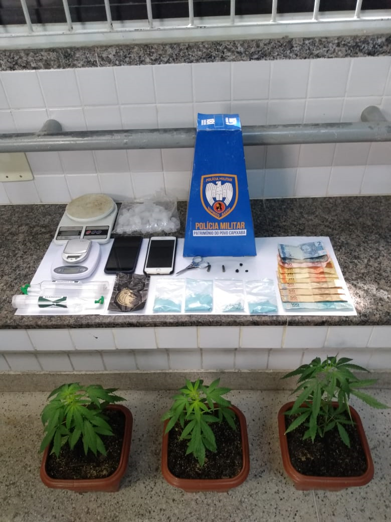 Operação Sentinela: PM de Guarapari detém suspeitos e apreende drogas