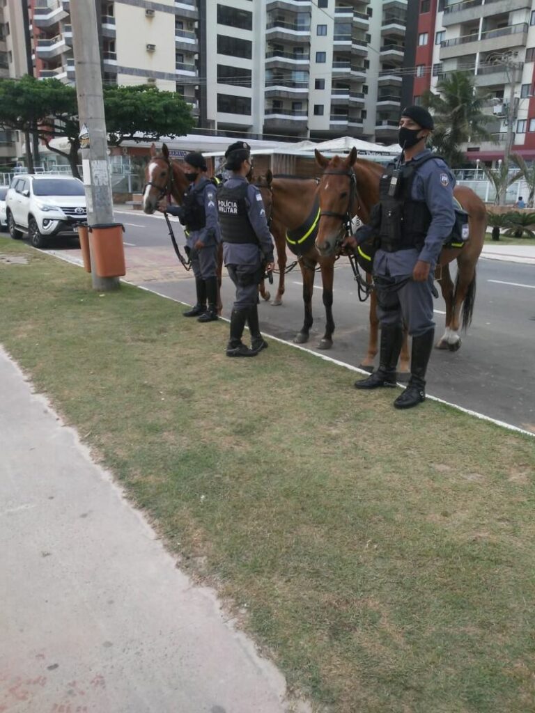 saco cheio - “Semana do Saco Cheio”: PM reforça policiamento em Guarapari