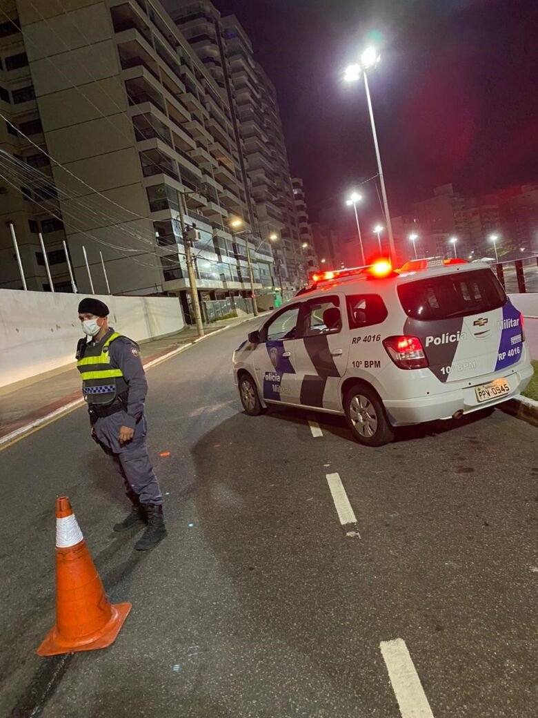 “Semana do Saco Cheio”: PM reforça policiamento em Guarapari