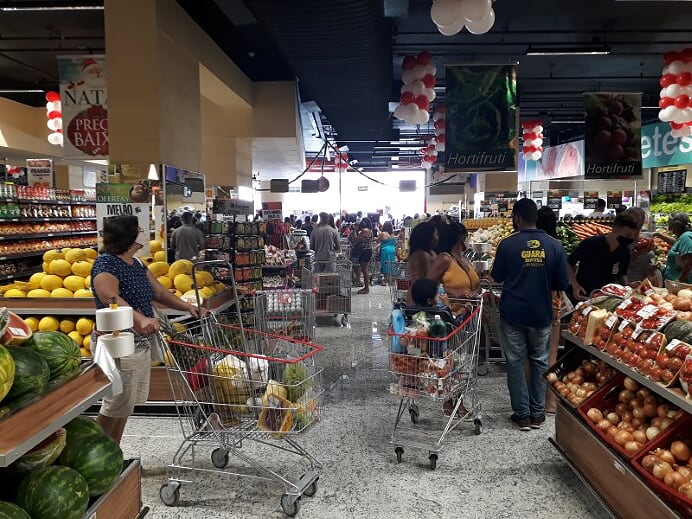 Epa1 - Nova unidade do supermercado EPA é inaugurada em Guarapari