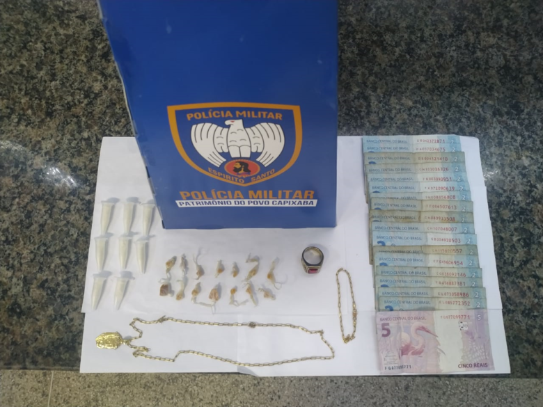 drogas santa monica - Polícia Militar realiza apreensões de drogas em Anchieta e Guarapari