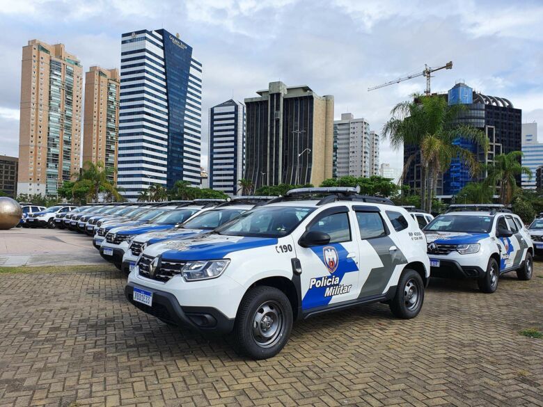 viaturas - Policia Militar de Guarapari recebe novas viaturas do Governo do ES