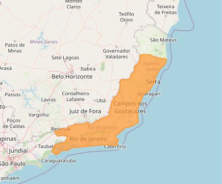 Institutos emitem alerta para fortes chuvas em Guarapari, Anchieta, Alfredo Chaves e região