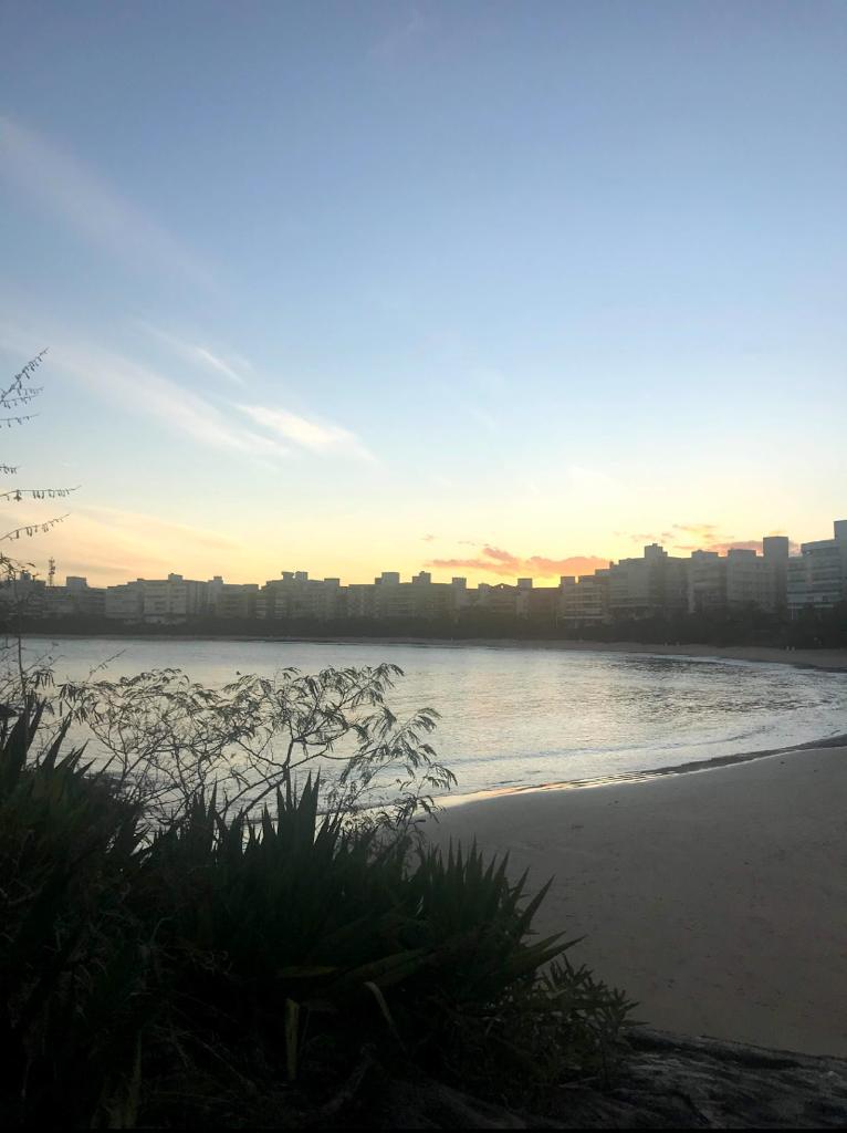 Amigas organizam limpeza da praia de Peracanga, em Guarapari