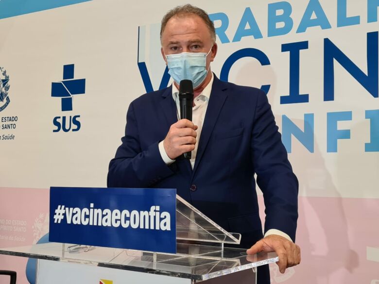 Governo do Estado inicia vacinação contra Covid-19 no Espírito Santo