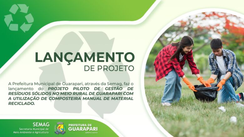 Guarapari: projeto de gestão de resíduos sólidos na zona rural com material reciclado