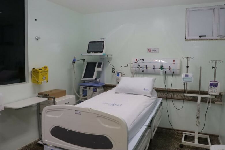 covid hospital enfermaria uti saude - Governo do Estado entregou 13 novos leitos de UTI na região Sul