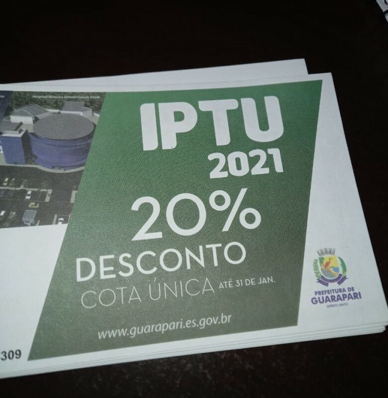 Prefeitura de Guarapari prorroga prazo para pagamento de IPTU e outros tributos