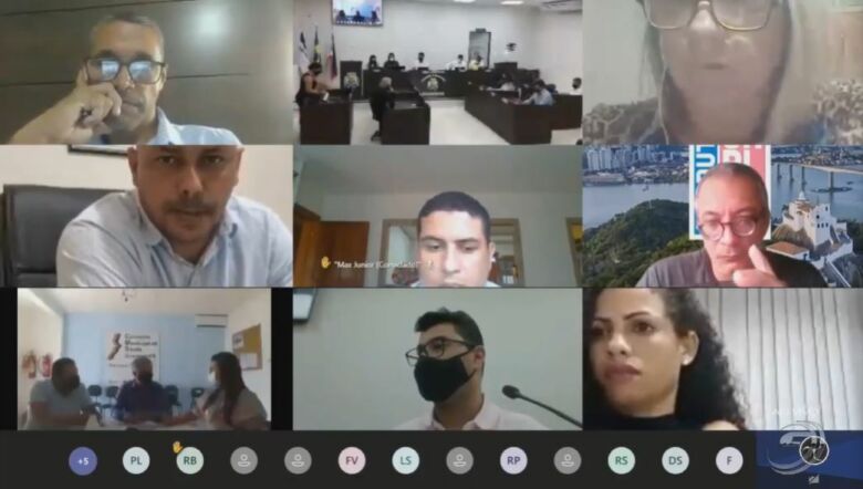 transmissao audiencia publica enfrentamento covid guarapari2 - Faltam médicos para ocupar vagas disponibilizadas para enfrentamento à pandemia em Guarapari