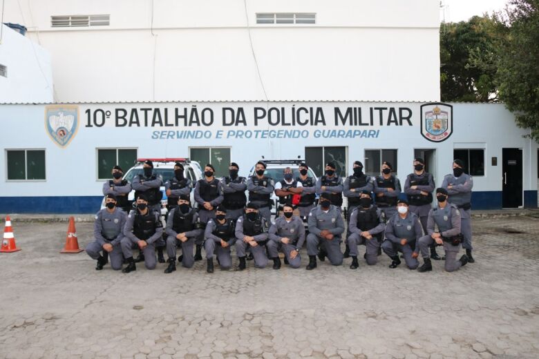 Militares da Força Tática de Guarapari participam da instrução de pré-hospitalar tático