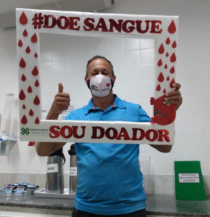 eduardo junho vermelho doacao de sangue - Junho Vermelho: em Guarapari ações e campanhas incentivam doação de sangue
