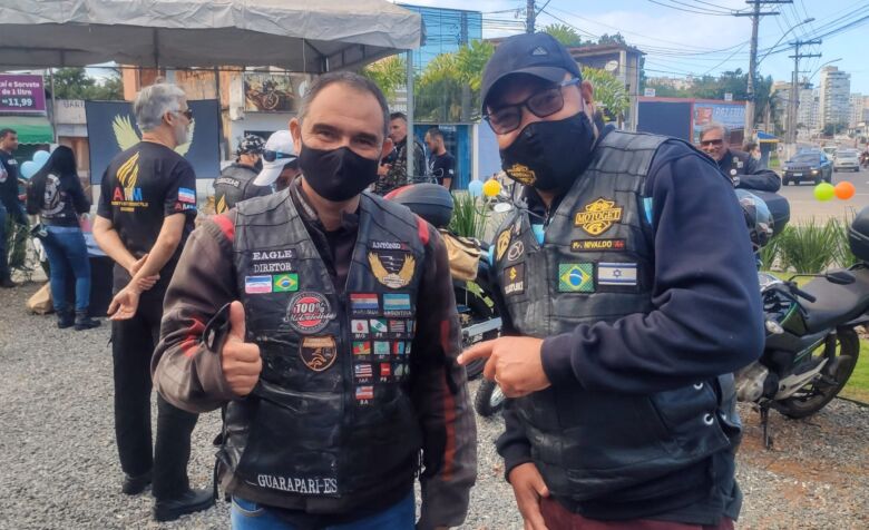 motoclube combate a violencia contra a mulher 2 - Motociclistas de Guarapari realizam ação de conscientização e combate à violência contra a mulher