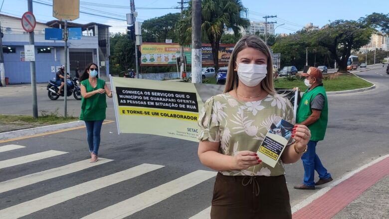 Setac lança campanha para centralizar iniciativas de amparo à pessoas em situação de rua de Guarapari