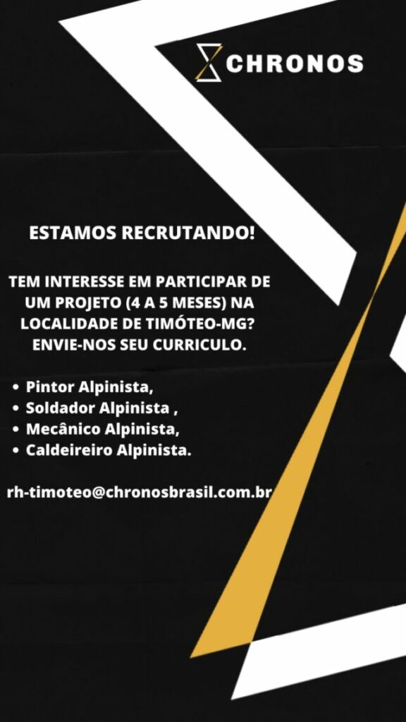 Empresa com sede em Guarapari oferta vagas para trabalhar em Minas Gerais