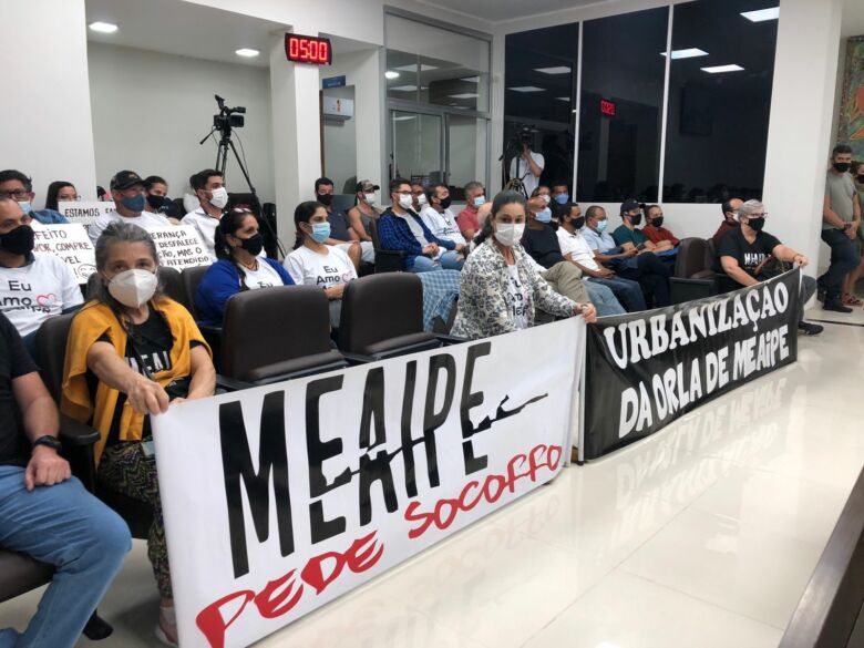 Audiência pública: vereadores se comprometem a fiscalizar execução de obra da orla de Meaípe