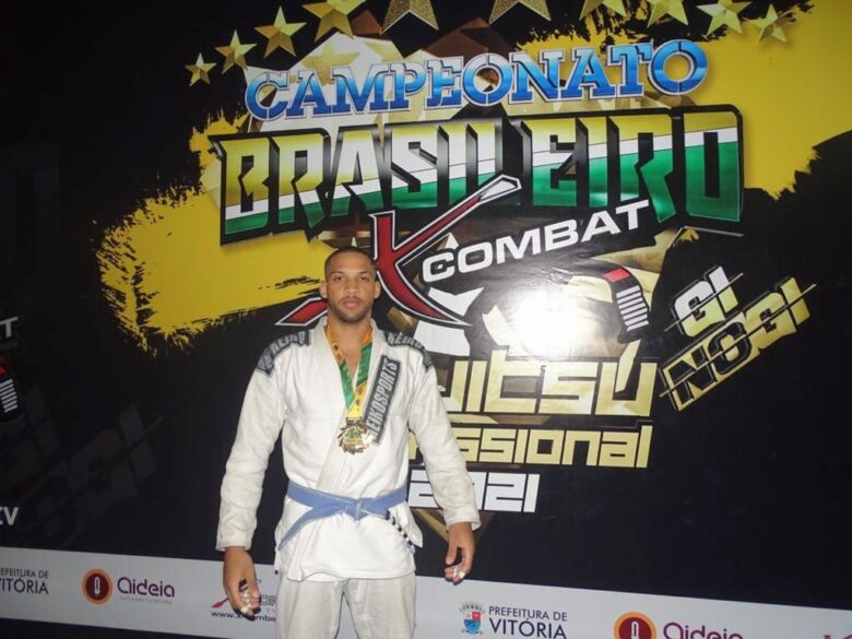 Atleta de Guarapari é campeão brasileiro de Jiu Jitsu