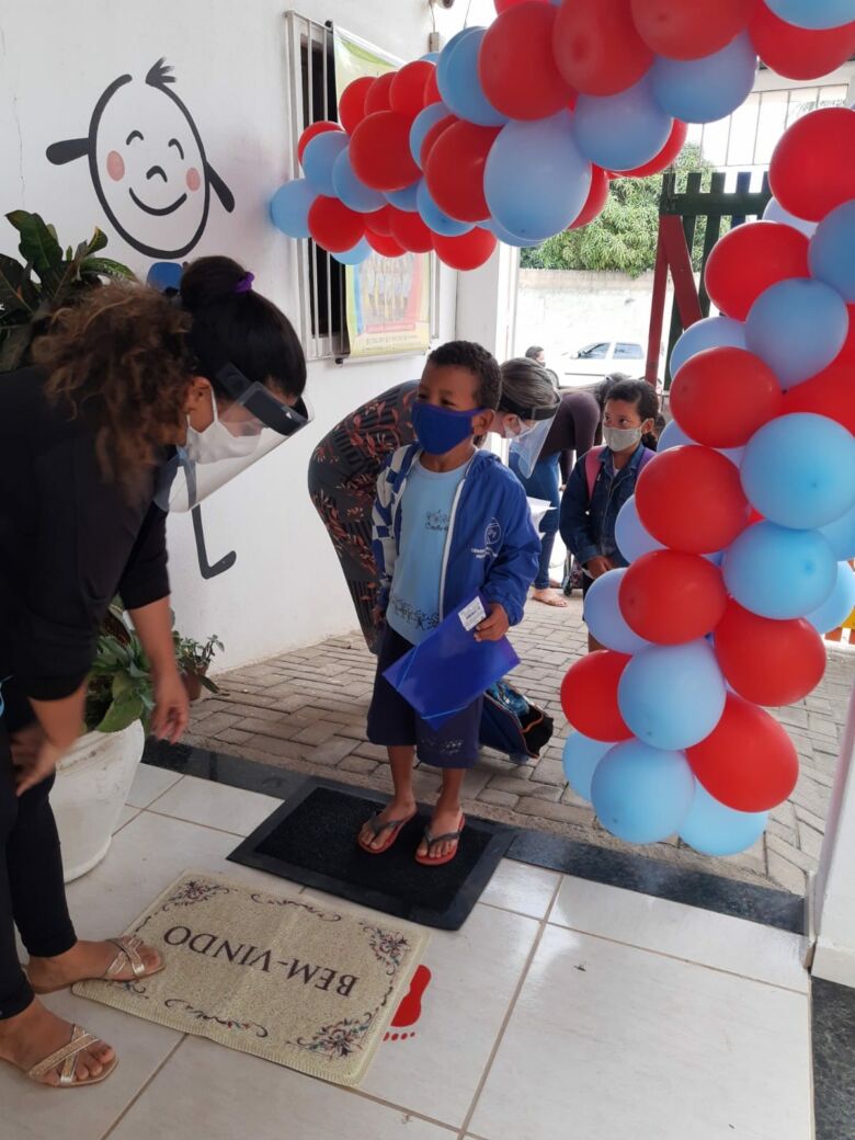 Creche Alegria retorna as atividades em Guarapari