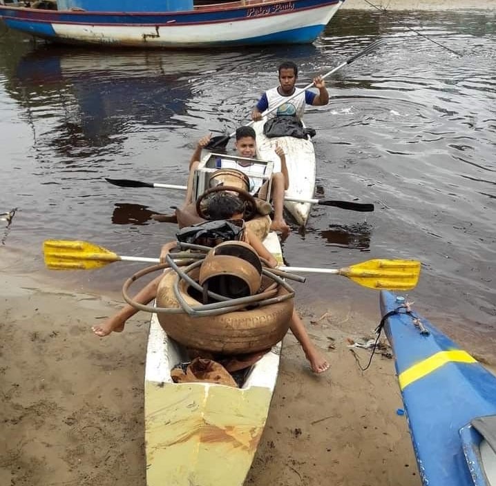Moradores de Guarapari convidam população para mutirão de limpeza do Rio Una