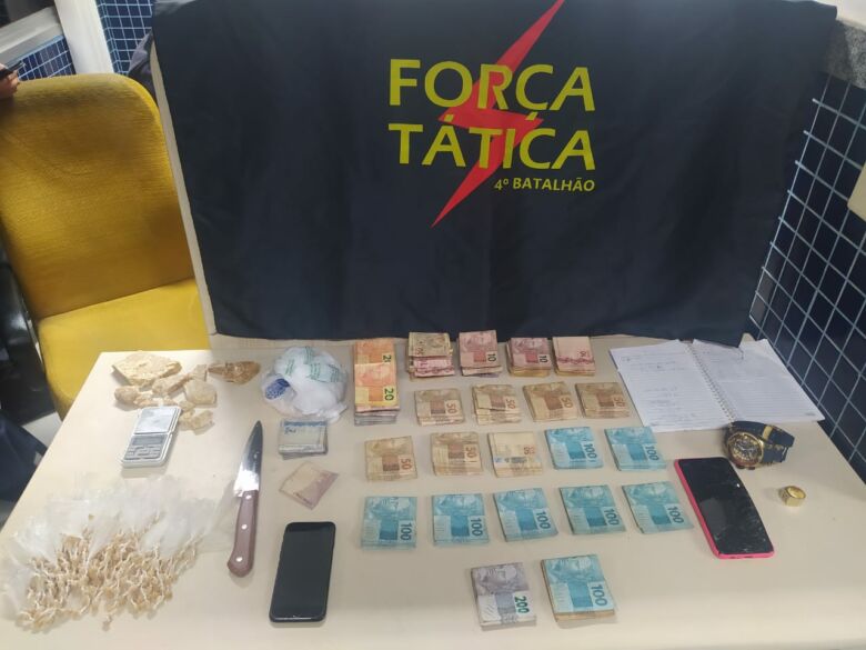 Polícia Militar Força Tática Tráfico de Drogas Perocão Nelson Trindade