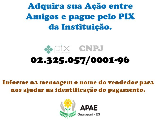 APAE de São Luís promove rifa para arrecadar recursos para compra