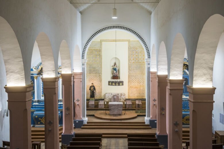igreja 1 - Santuário Nacional de São José de Anchieta é reaberto ao público
