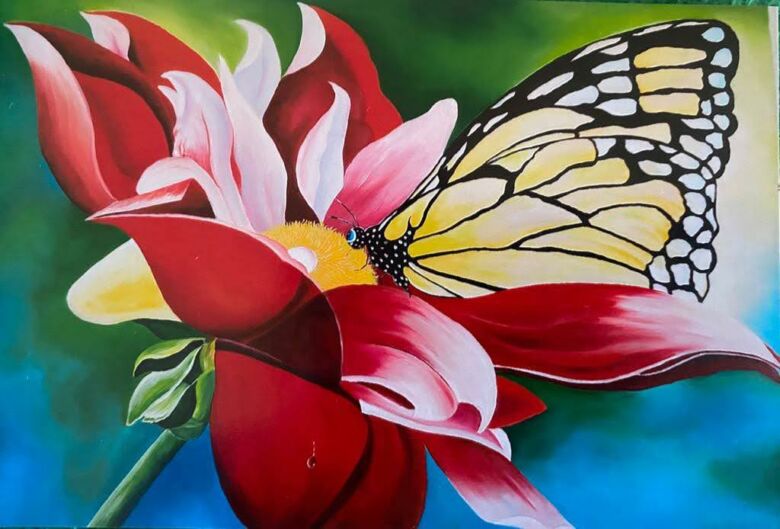 Artista de Guarapari expõe trabalhos em porcelana e óleo sobre tela 8 theozilda schwabach 2021 11 25 12