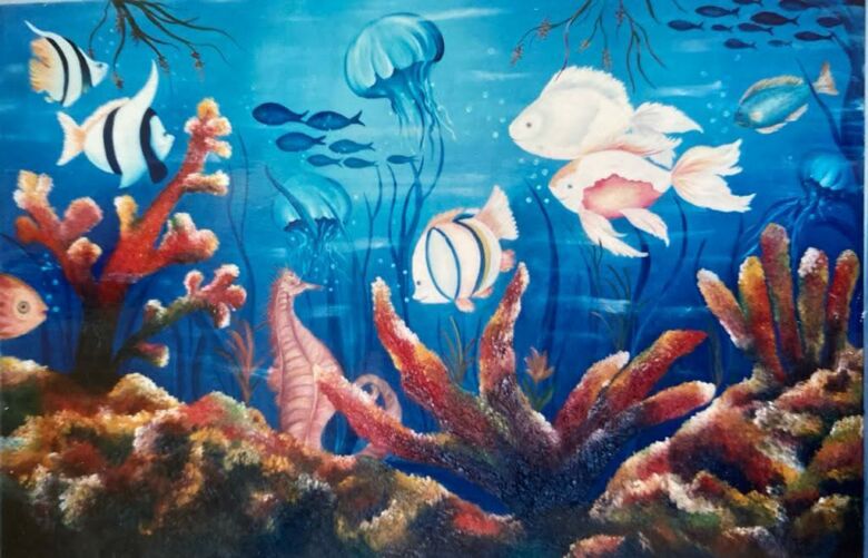 Artista de Guarapari expõe trabalhos em porcelana e óleo sobre tela 11 theozilda schwabach 2021 11 25 17