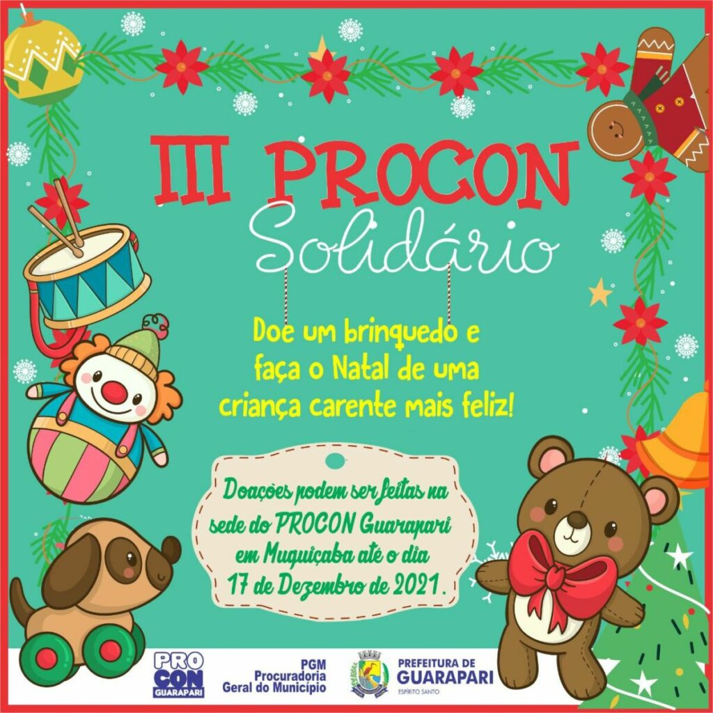 Procon de Guarapari inicia campanha de doação de brinquedos