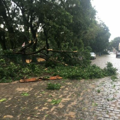 Alfredo Chaves foi a cidade do ES que mais choveu em 24h; 10 pessoas estão fora de casa