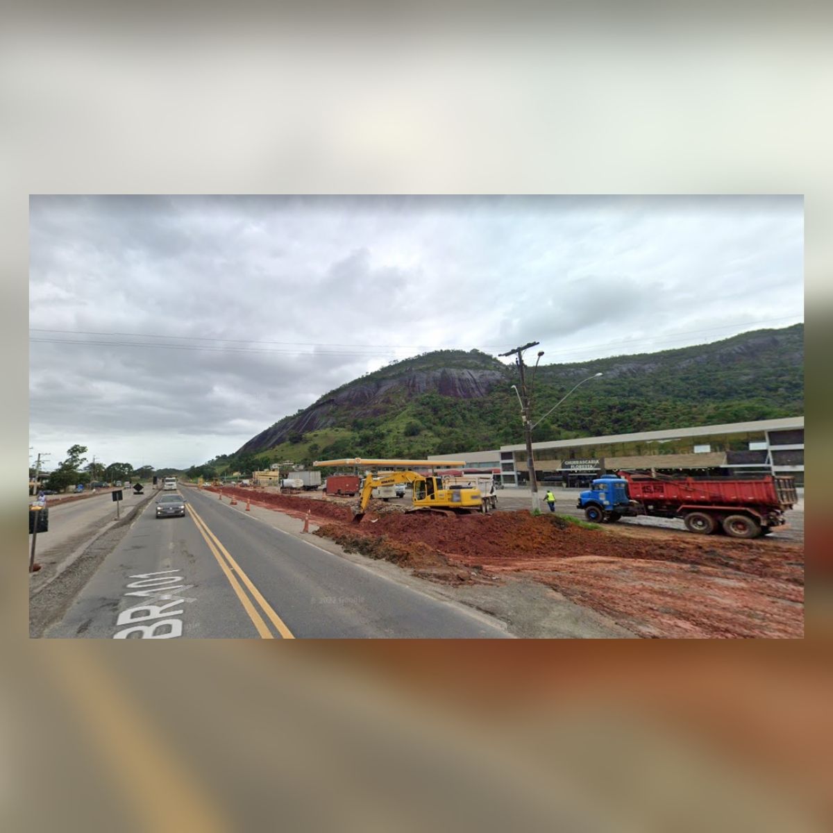 Trânsito na BR-101 em Guarapari tem novo desvio para obras na região de Reta Grande