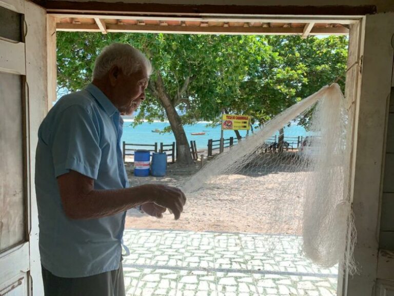 Tradicional morador da Enseada Azul, em Guarapari, sr. César, faleceu neste sábado (05)