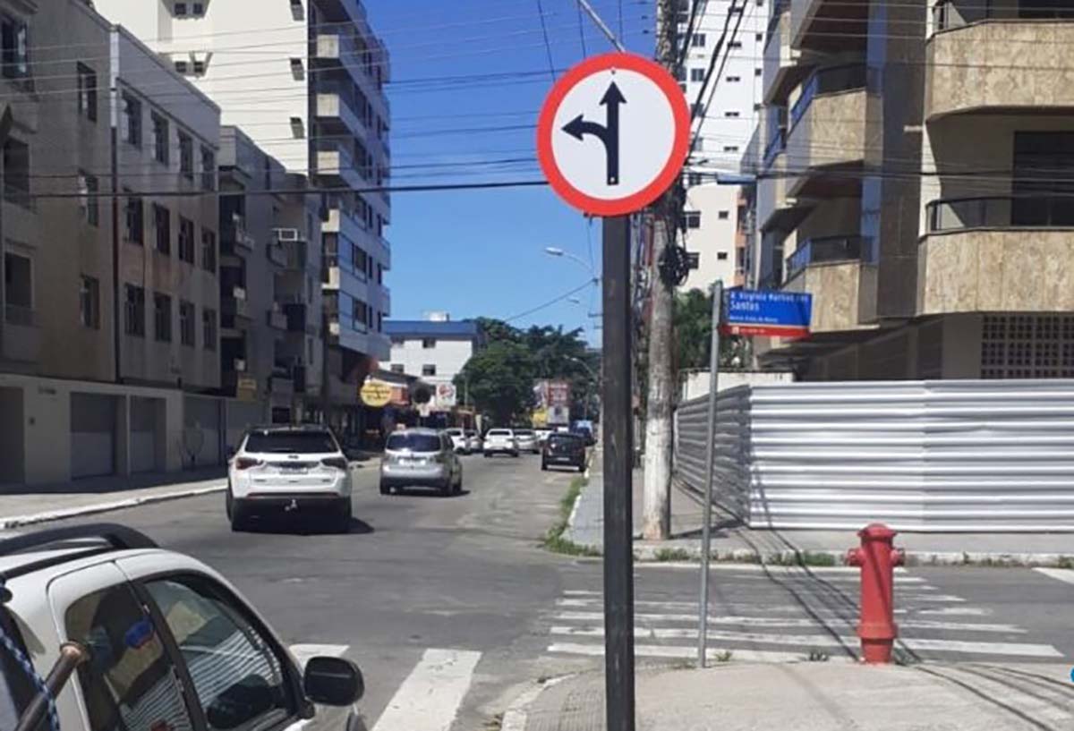 Guarapari: avenida na Praia do Morro passa a funcionar em novo sentido