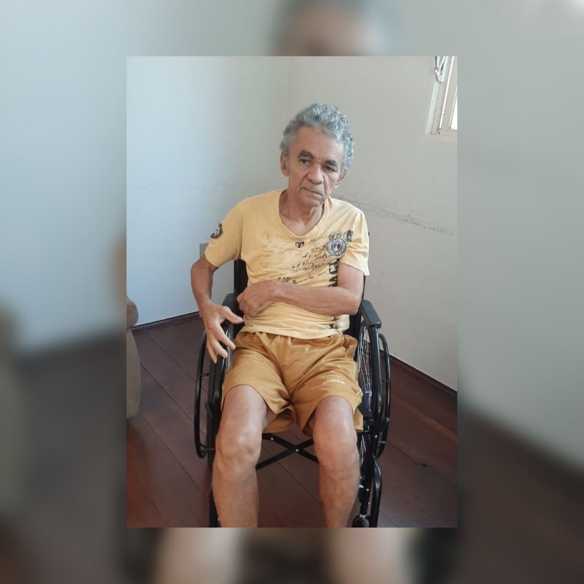Filhos buscam recursos para trazer idoso para perto da família, em Guarapari