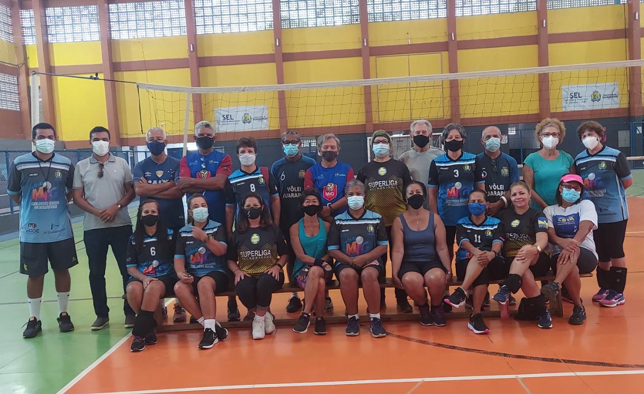 Prefeitura reinicia atividades do Projeto Vôlei MIG – Melhor Idade de Guarapari