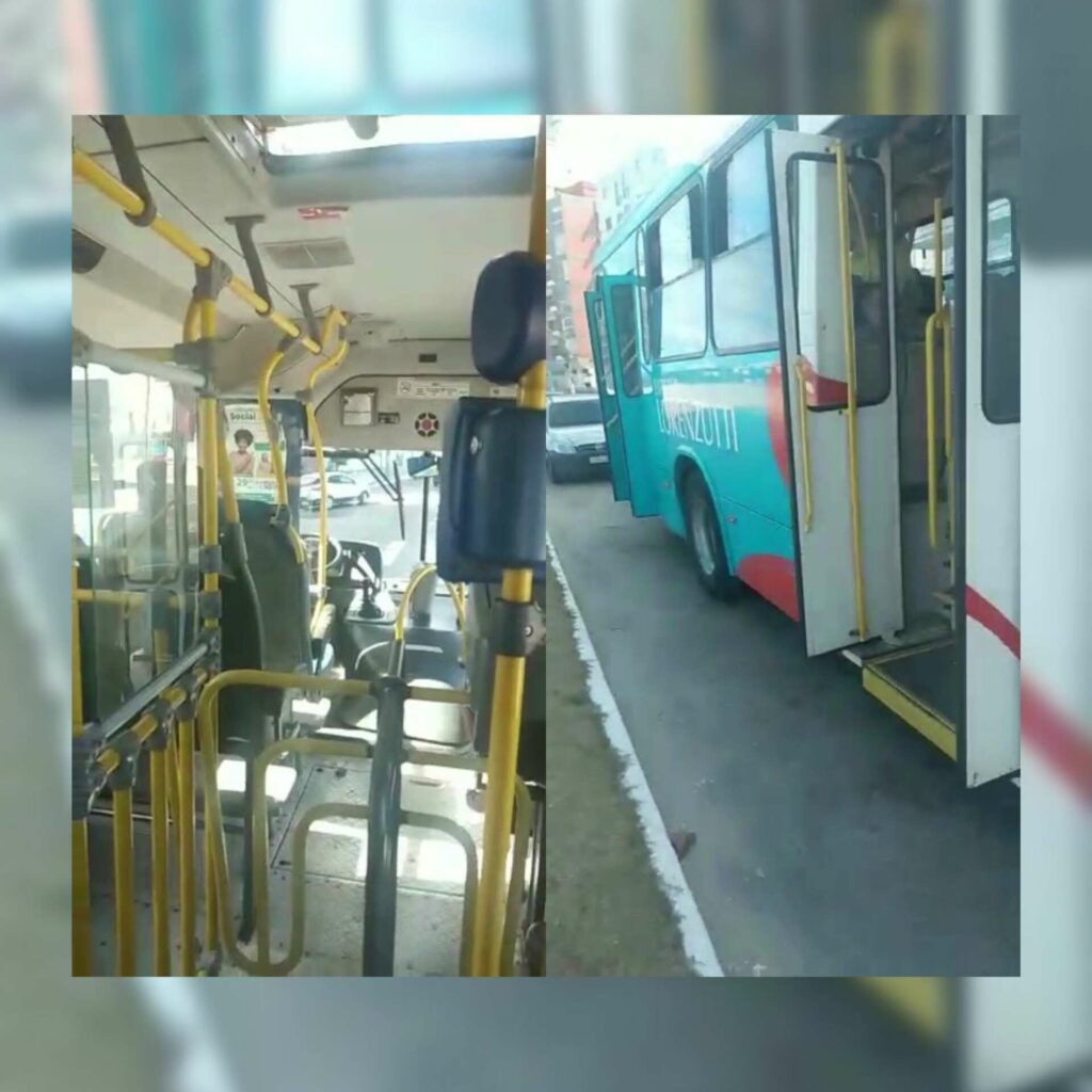 Guarapari: motorista e trocador deixam passageiros sozinhos em ônibus