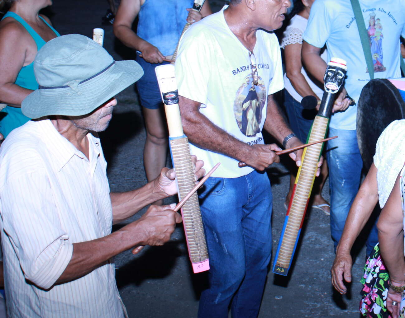 Evento marca retomada das apresentações de Congo em bairro mais antigo de Guarapari