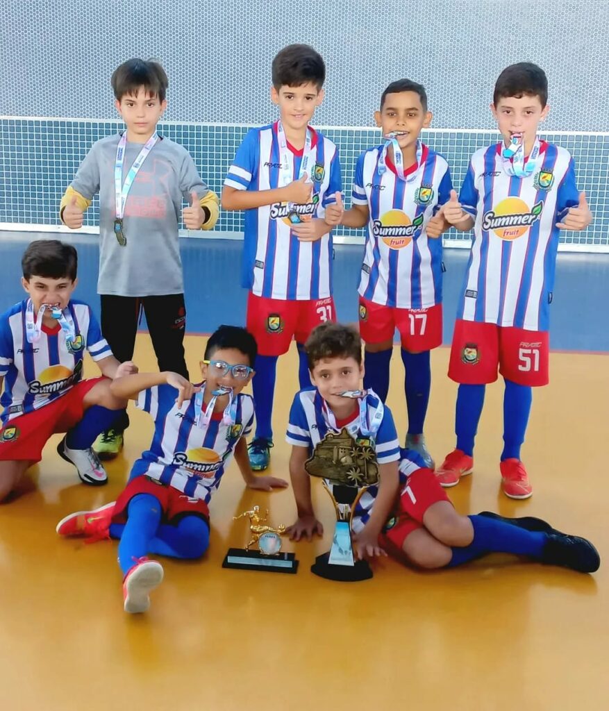 Time Sub-9 de Guarapari é campeão da 1ª Copa ES de Base Futsal