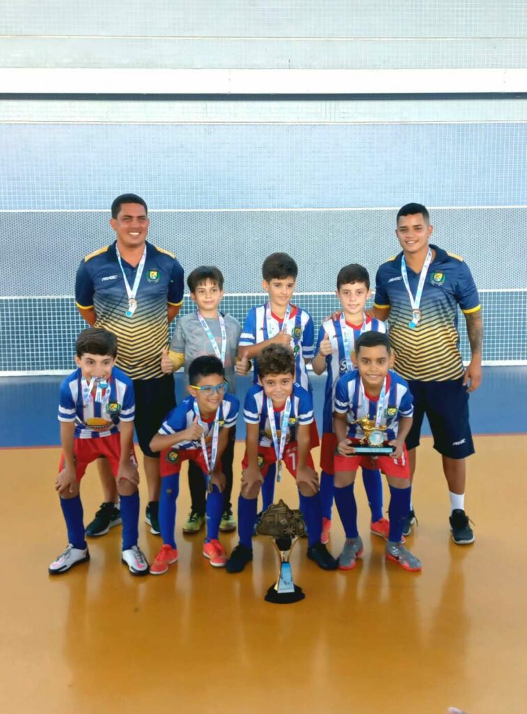 Time Sub-9 de Guarapari é campeão da 1ª Copa ES de Base Futsal