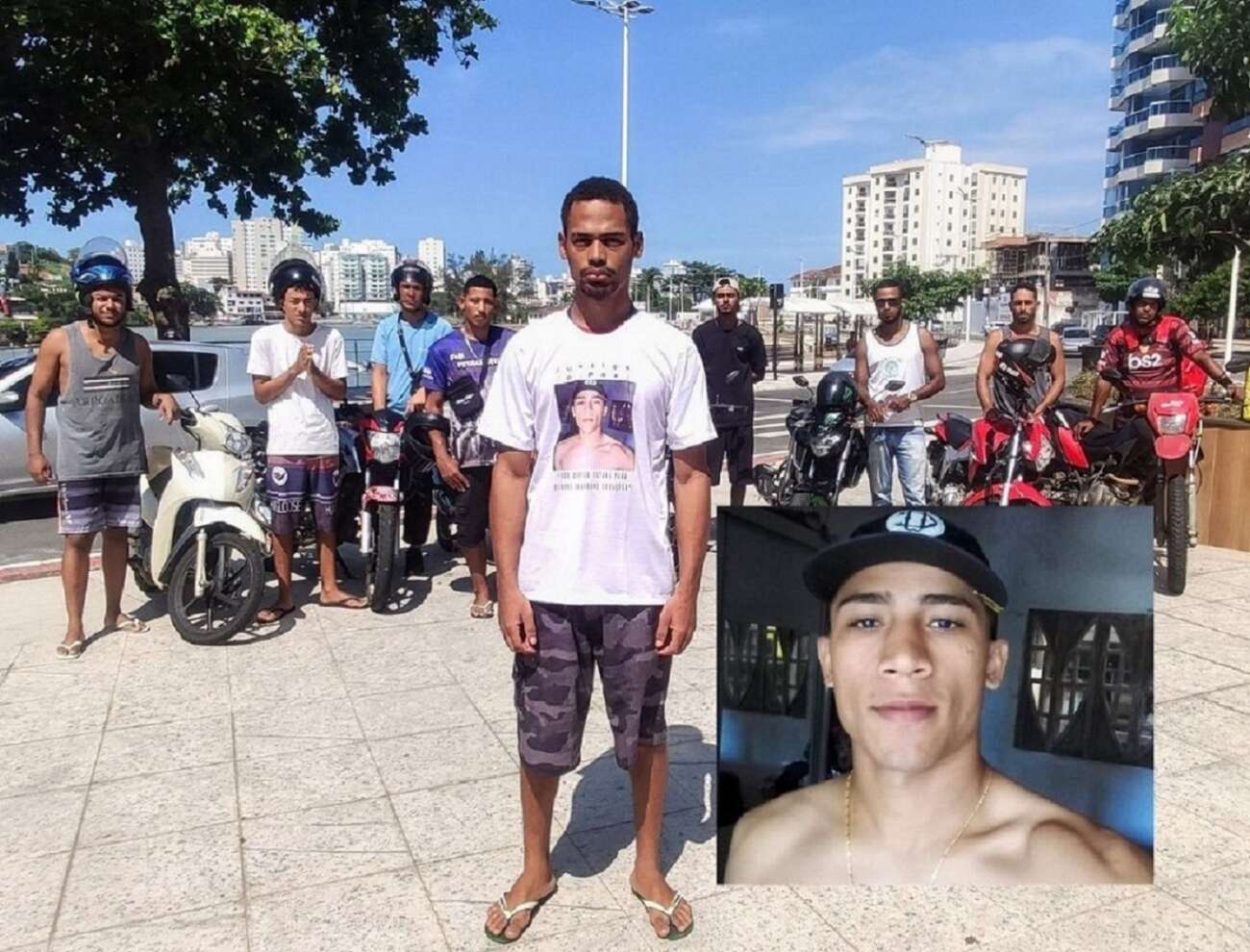 “Minha mãe já perdeu outro filho, agora somos só eu e ela”, conta irmão de motoboy morto a tiros em Guarapari