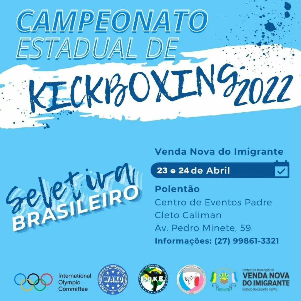 Atletas de Guarapari vão disputar vaga em Campeonato Brasileiro de Kickboxing